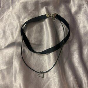 Double layer necklace